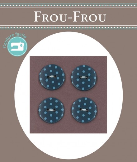 BLISTER 4 BOTONES PUNTOS 18MM NAVY (min. 3 u.)